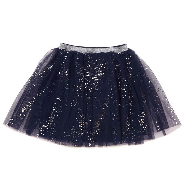 Girls Foil Print Tutu Skirt (3-9 years)