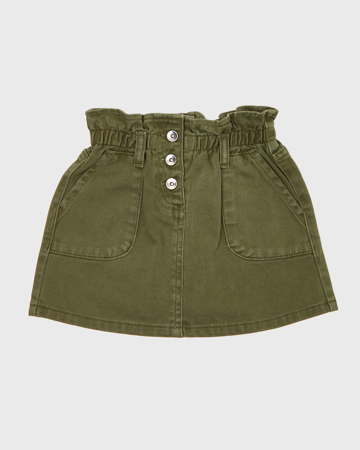 High-Waisted Button-Fly Cut-Off Jean Skirt for Women | Old Navy