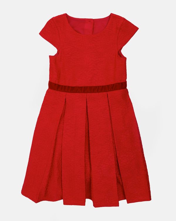 Girls Red Dress (4-10 years)