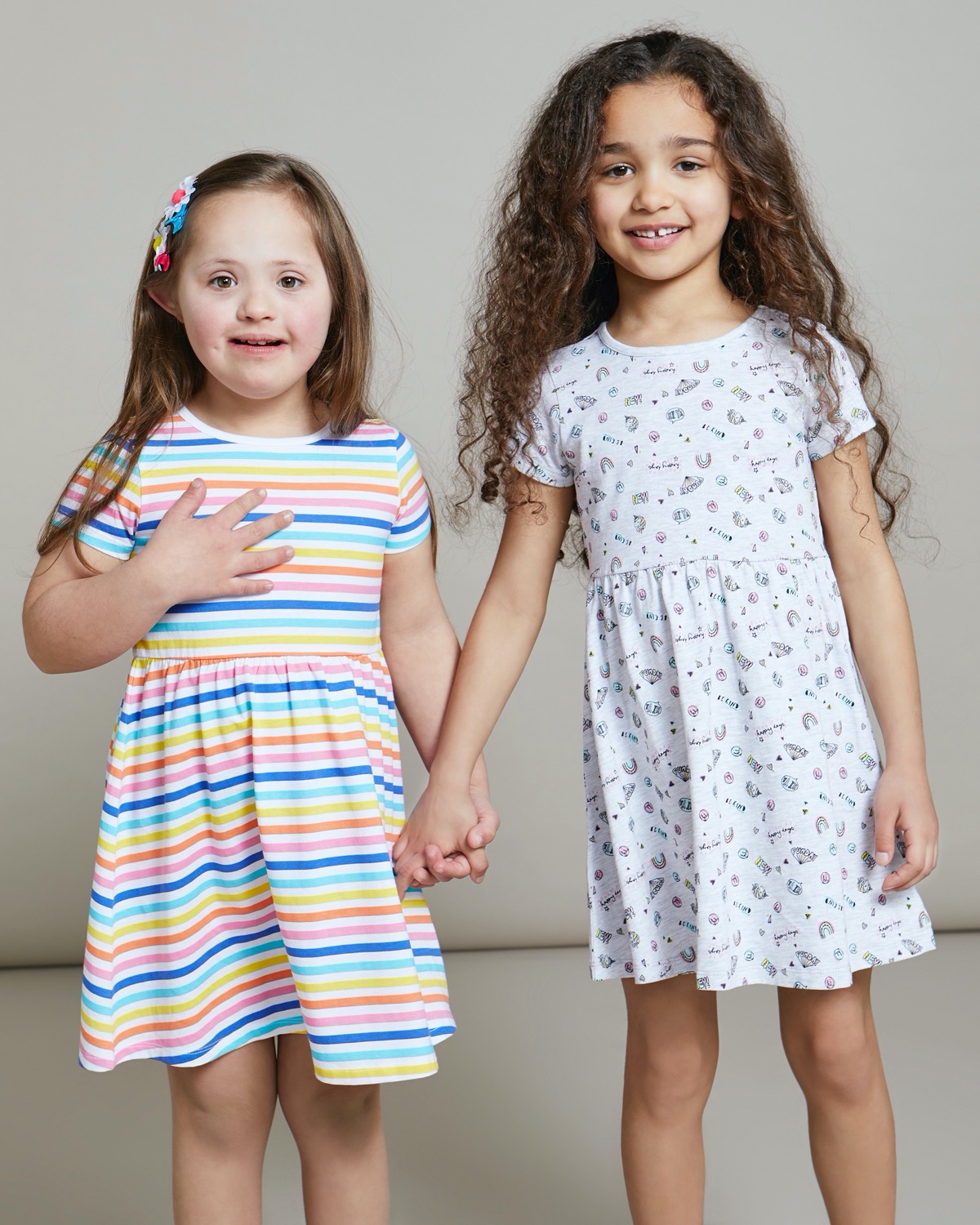 Dunnes Stores | Stripe Girls Jersey Dress (4-10 years)
