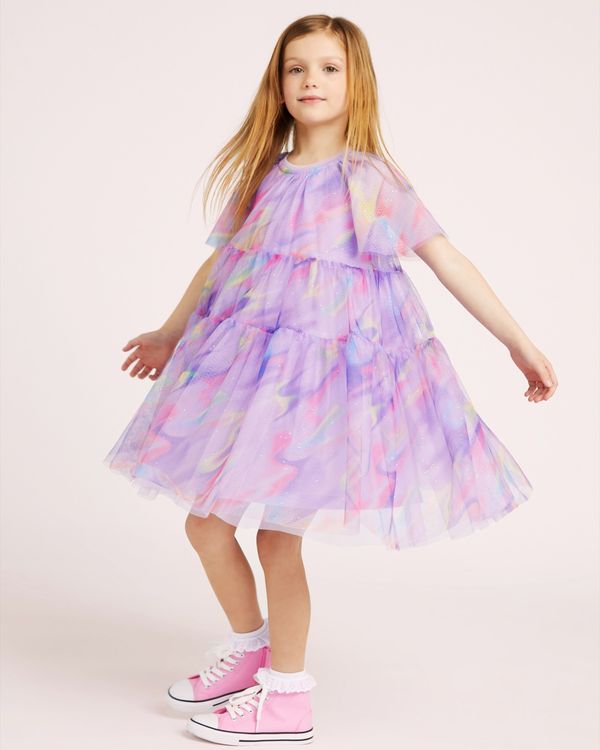 Tulle Ombre Sparkle Dress (2-10 Years)