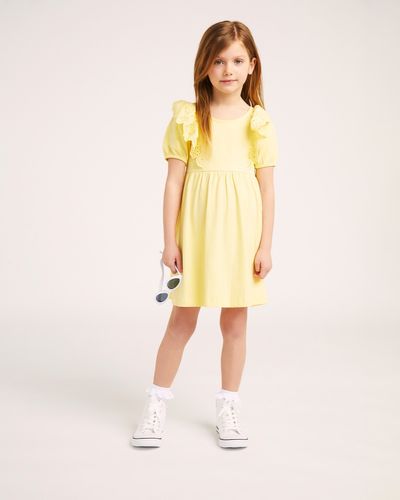 Broderie Frill Dress (2-10 years)