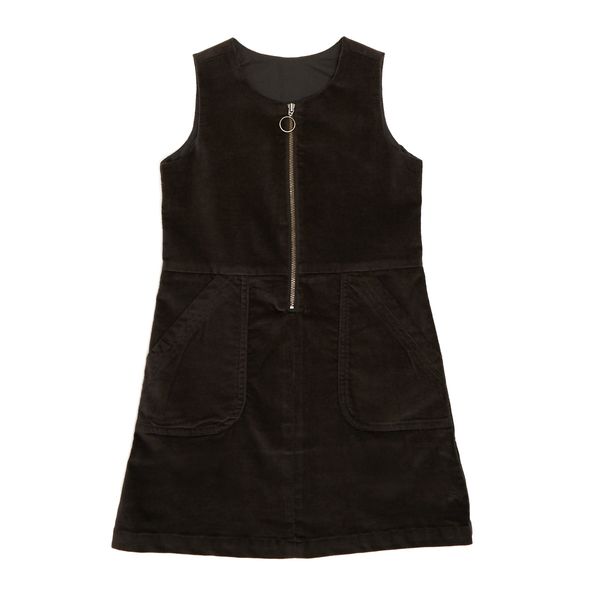 Younger Girls Zip Front Pinny