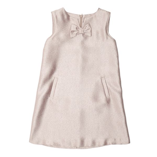 Younger Girls Bow Shift Dress
