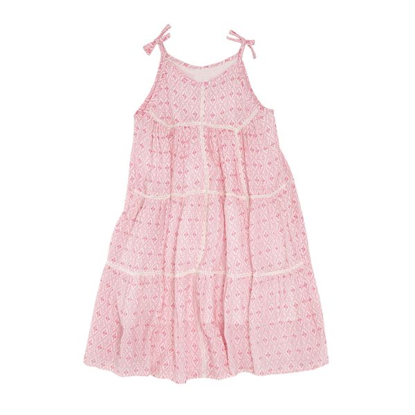 Younger Girls Printed Dress