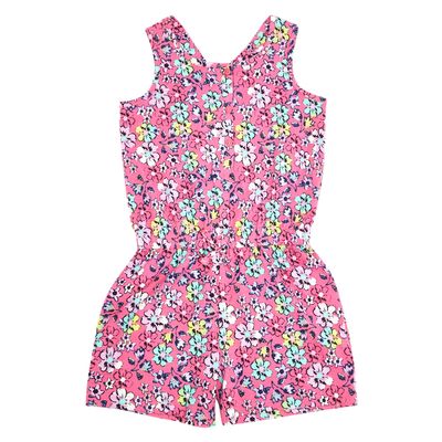 Younger Girls Printed Playsuit thumbnail