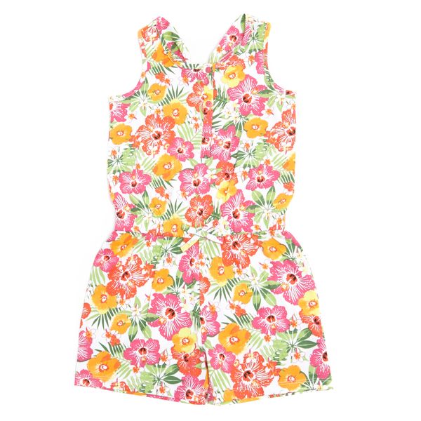 Younger Girls Printed Playsuit