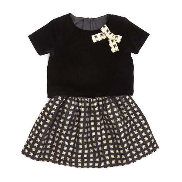 Younger Girls Two Piece Skirt Set