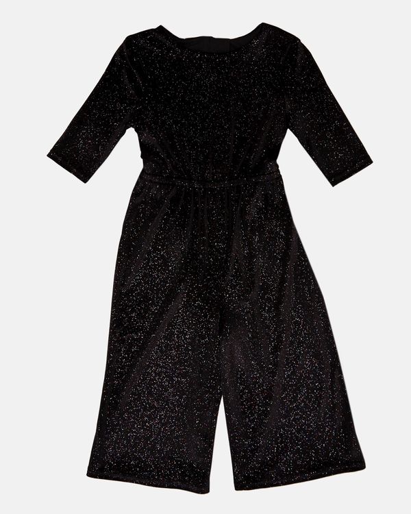 Dunnes Stores | Black Girls Sparkle Jumpsuit (4-14 years)