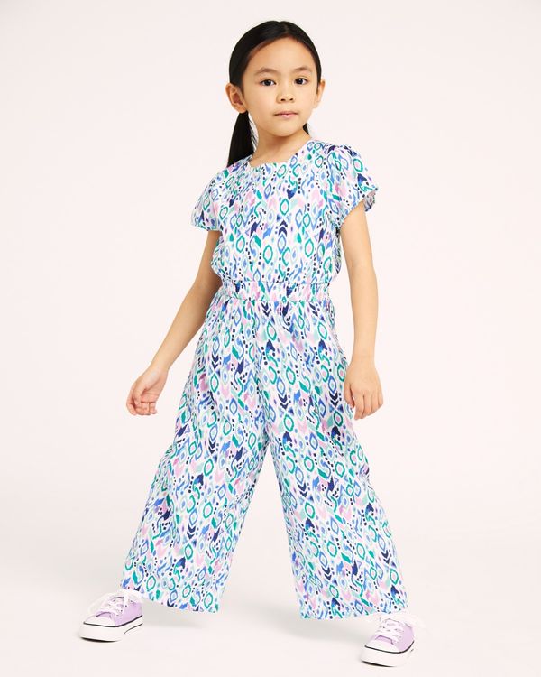 Dunnes Stores | Floral Printed Jumpsuit (3-14 years)
