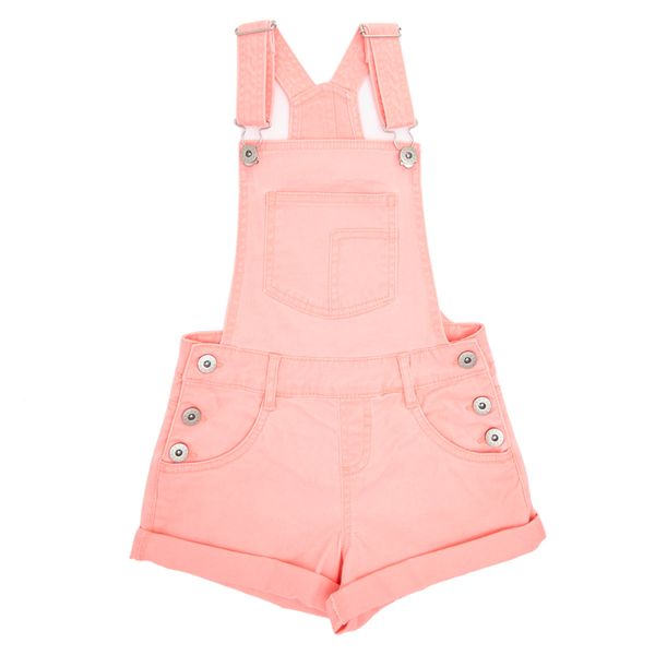 Younger Girls Short Dungarees