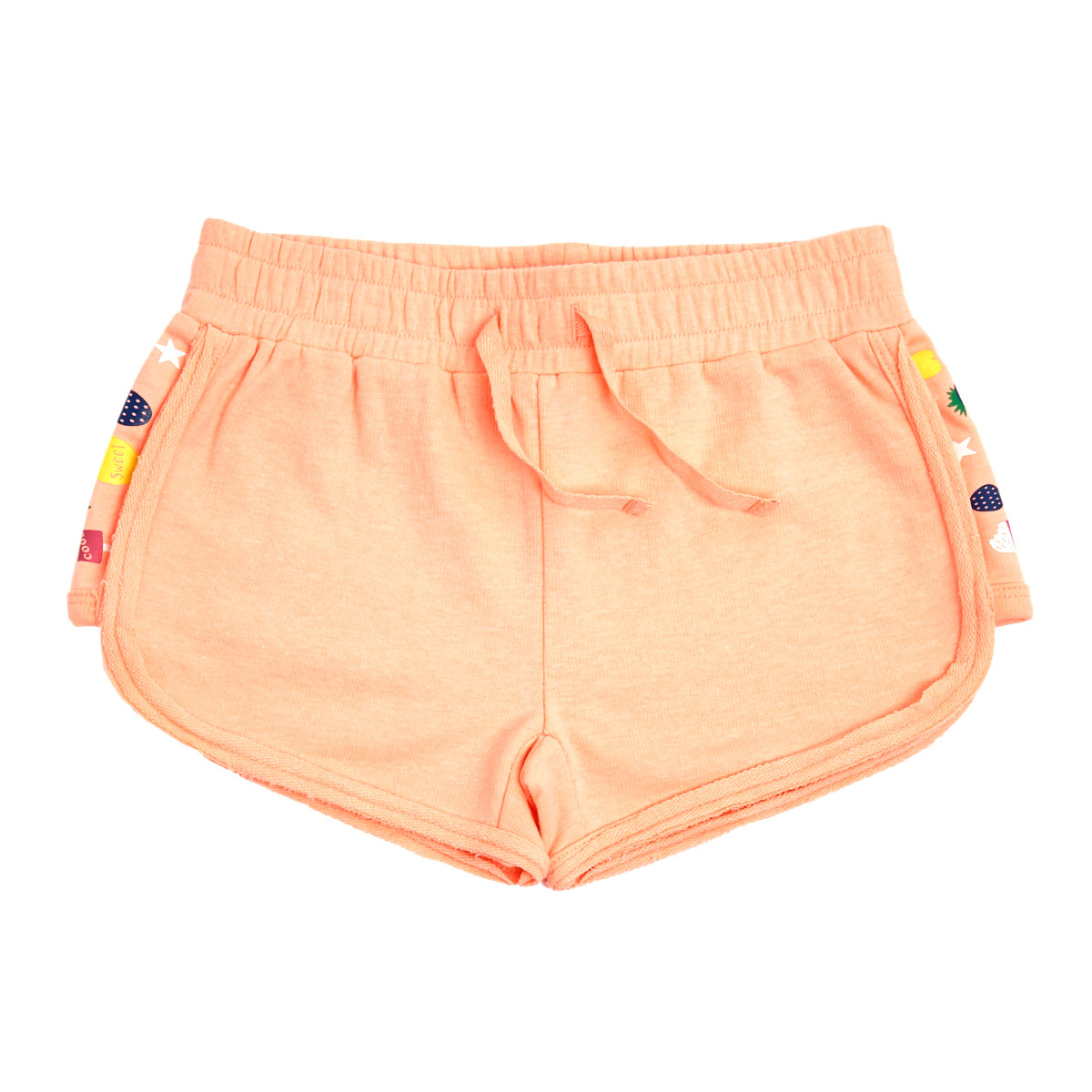 Dunnes Stores | Coral Younger Girls Side Print Shorts
