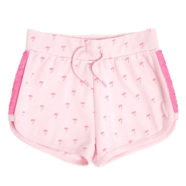 Younger Girls Reverse Sequin Shorts