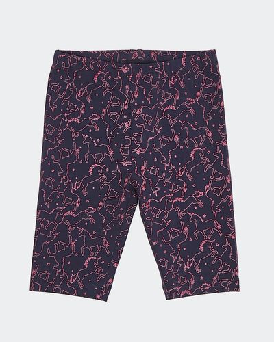 Girls All Over Print Cycle Shorts (2-10 years) thumbnail