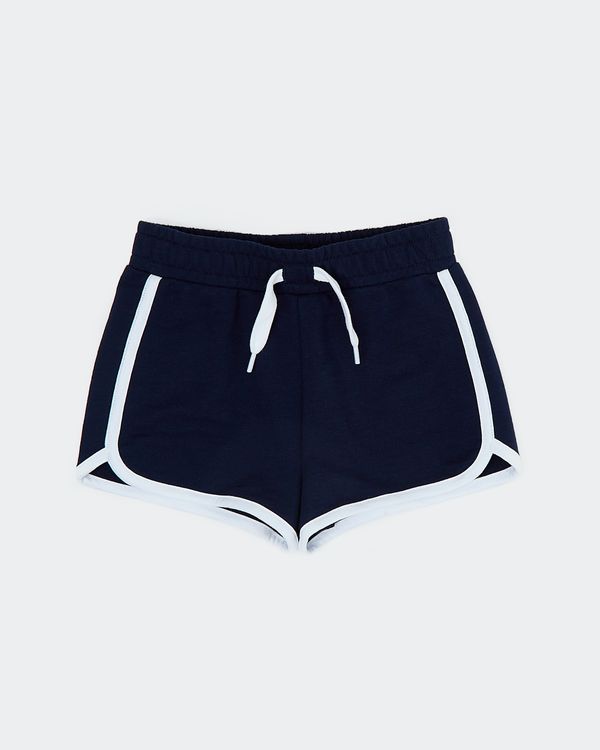 Dunnes Stores | Navy Girls Loopback Shorts (2-14 Years)