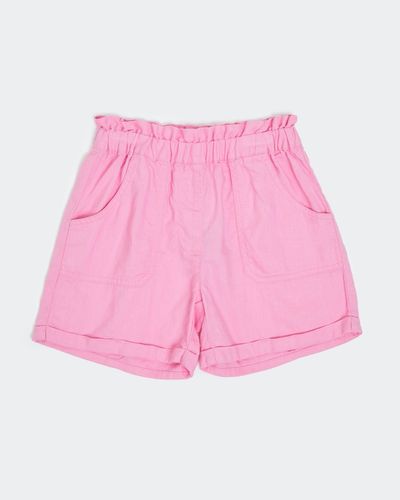 Linen Blend Shorts - 3-8 years
