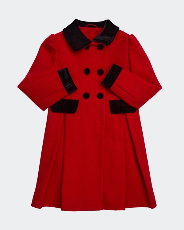 Dunnes Stores | Red Girls Red Coat (2-8 years)