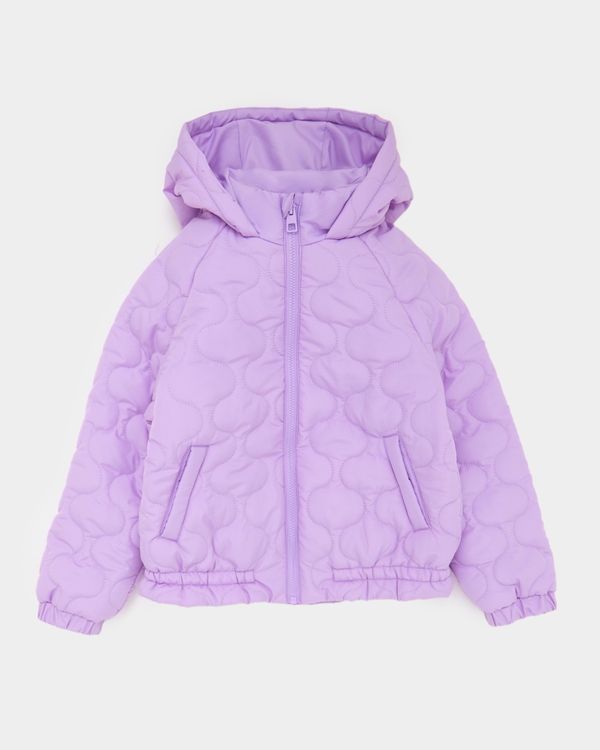 Dunnes Stores | Lilac Quilted Jacket (2-14 Years)