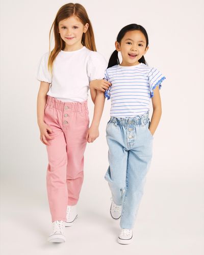Dunnes Store Girls Children Kids Cropped 100% Cotton Leggings 3/4 Length,  Summer