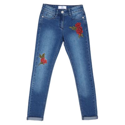 Older Girls Embroidered Jeans thumbnail