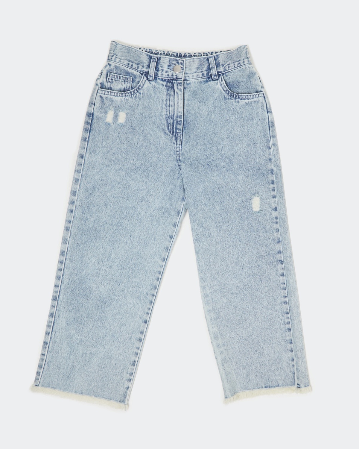 Dunnes Stores | Denim Wide Leg Jeans (7-14 years)
