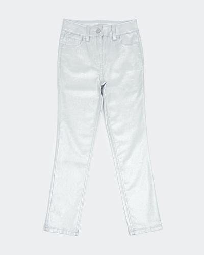 Silver Coated Jeans (7-14 years)