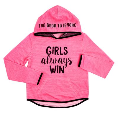 Older Girls Girls Always Win Sweatshirt thumbnail