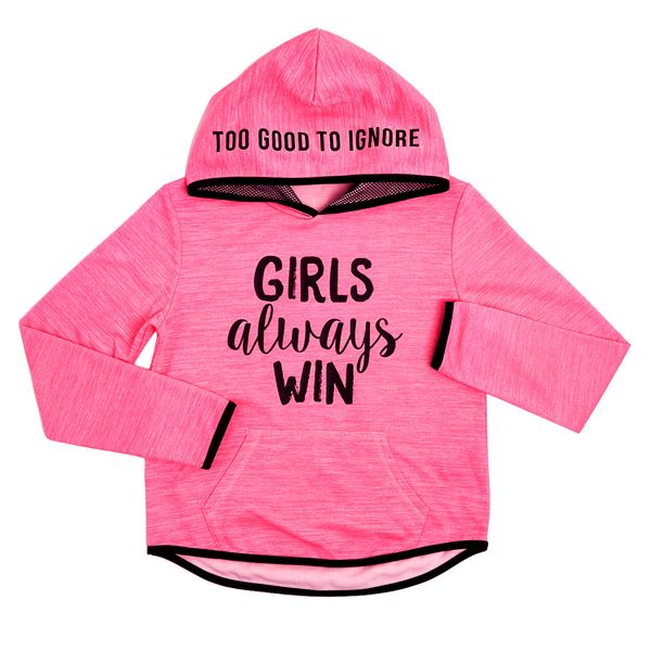 Older Girls Girls Always Win Sweatshirt