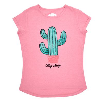 Older Girls Sharp Cactus T-Shirt thumbnail