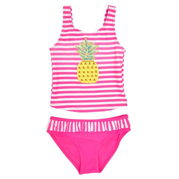 Younger Girls Two Piece Tankini Set
