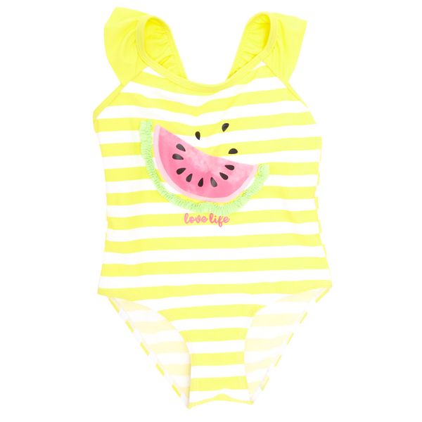Younger Girls Stripe Swimsuit