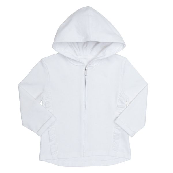 Younger Girls Hooded Frill Sweatshirt