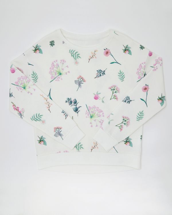 Girls Floral Sweater (4-10 years)