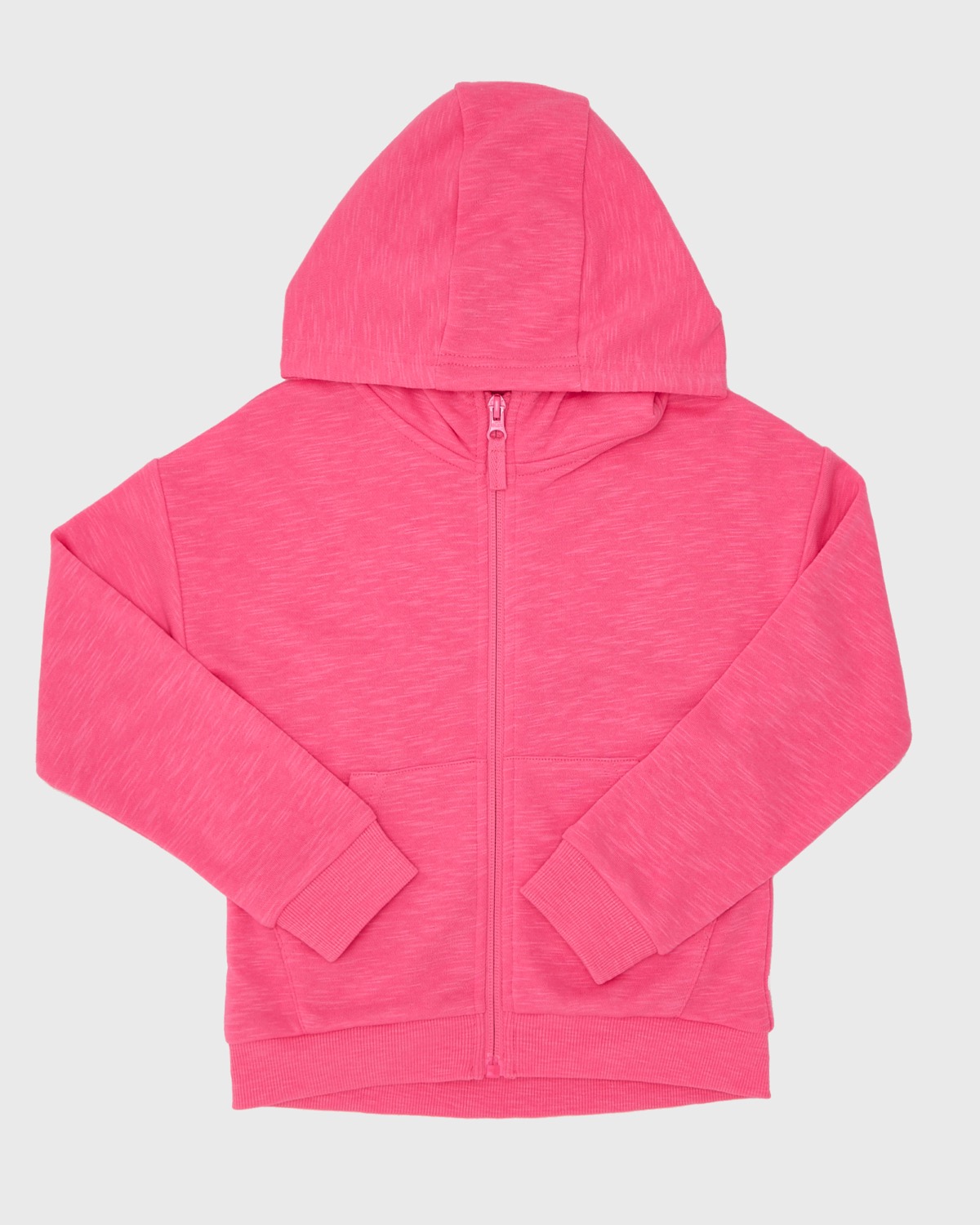 Dunnes Stores | Pink Girls Hooded Zip-Through (4-14 years)
