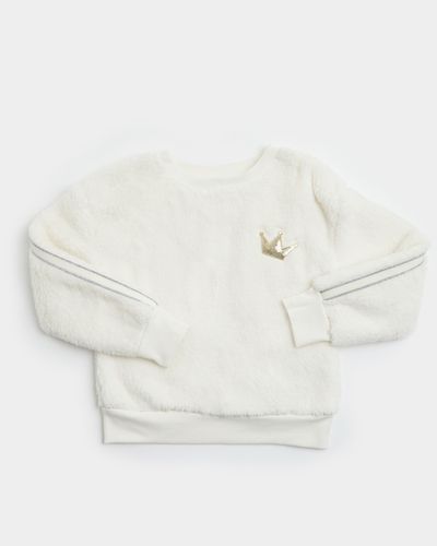 Girls Lurex Fluffy Sweater (3-8 years) thumbnail