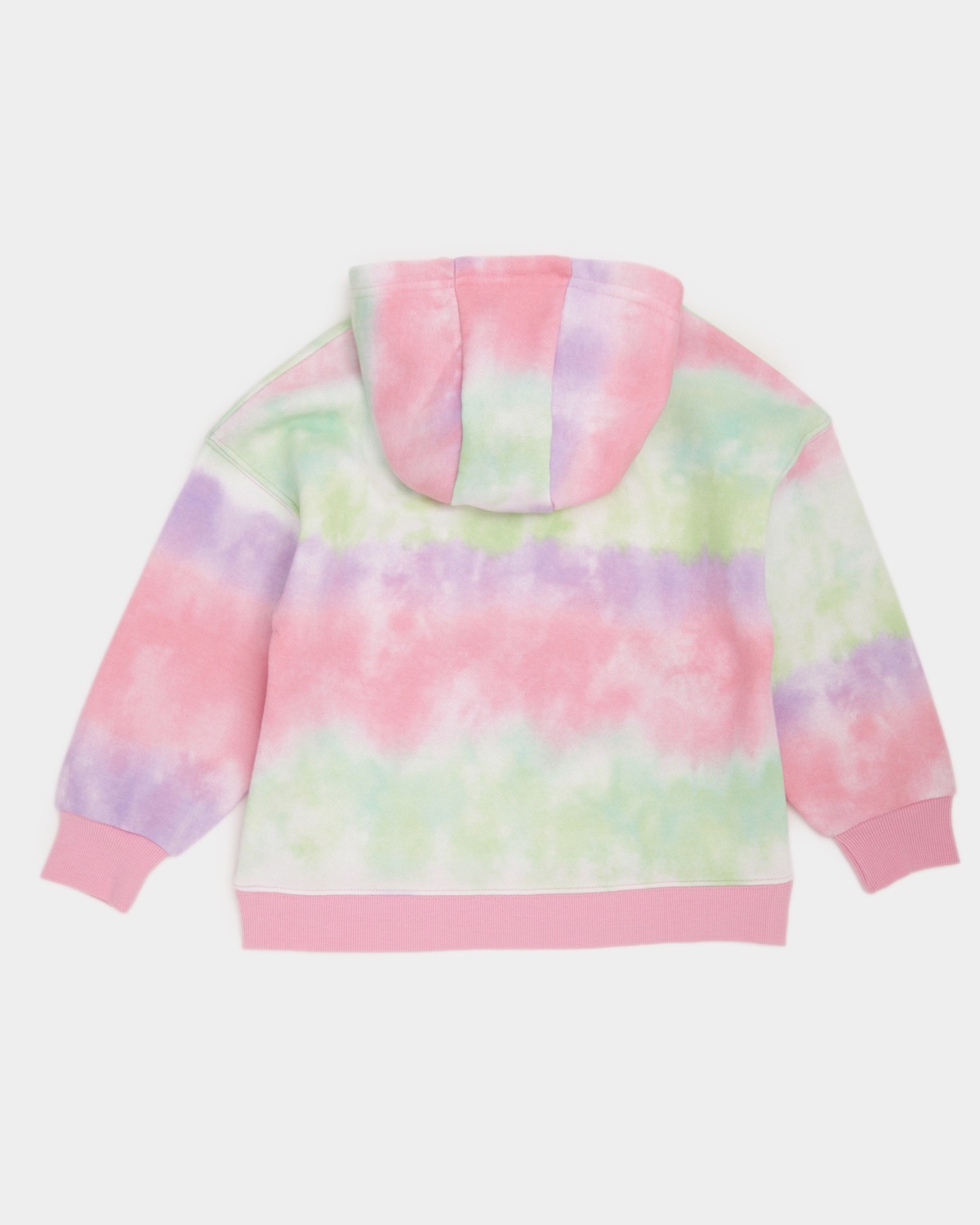 Dunnes Stores  Pink Garment Dyed Hooded Sweatshirt (2-14 years)