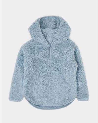 Fluffy Curved Hem Hoodie (4-14 years) thumbnail