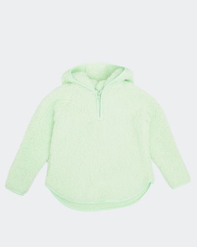 Fluffy Curved Hem Hoodie (4-14 years) thumbnail