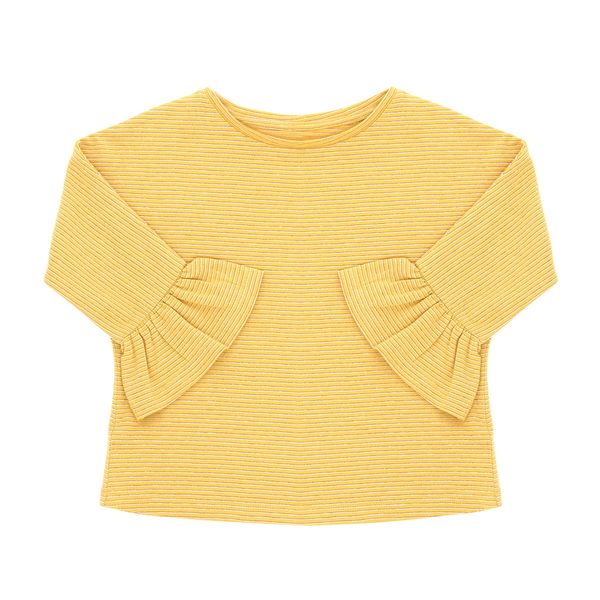 Younger Girls Frill Sleeve Top