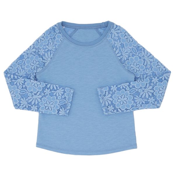 Girls Lace Sleeve Top (4-10 years)