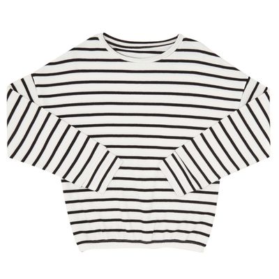 Girls Stripe Long-Sleeved Top (3-10 years) thumbnail