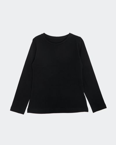 Long-Sleeved Stretch Top (2-14 years) thumbnail