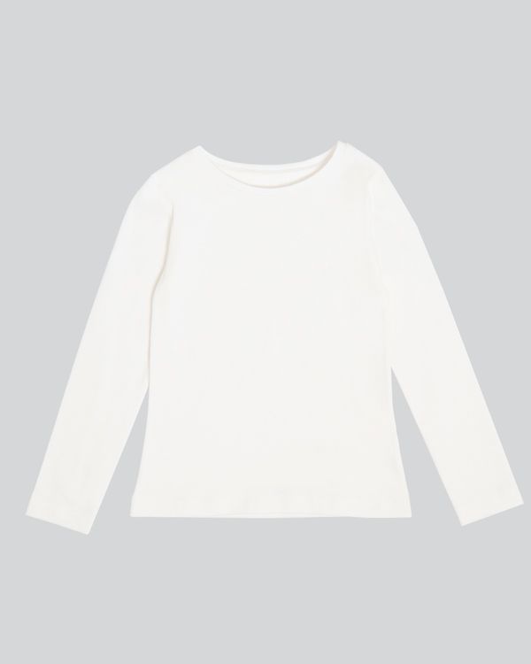 Girls Stretch Long-Sleeved Top (2-14 Years)