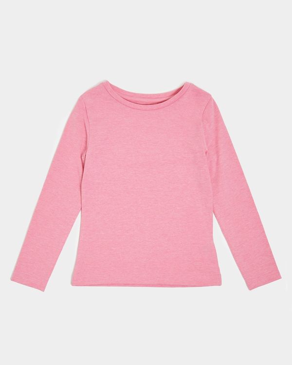 Girls Stretch Long Sleeve Top (2-14 years)