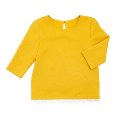 Younger Girls Lace Trim Top thumbnail