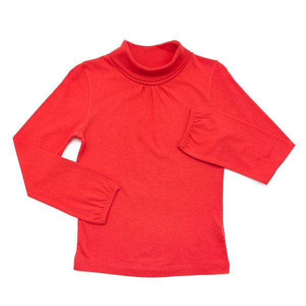 Younger Girls Rib Roll-Neck Top