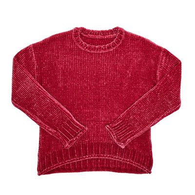 Older Girls Chenille Crop Sweater thumbnail