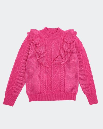 Frill Sleeve Knit (7-14 years)
