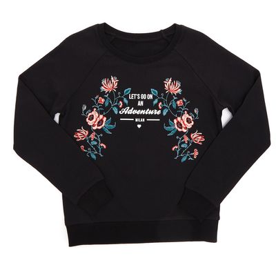 Older Girls Embroidered Sweat Top thumbnail