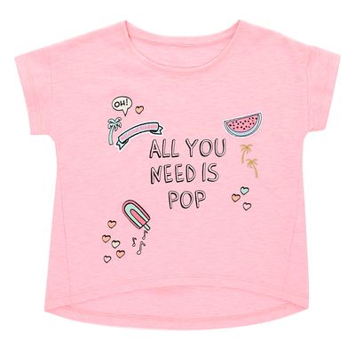 Younger Girls All You Need Is Pop T-Shirt thumbnail